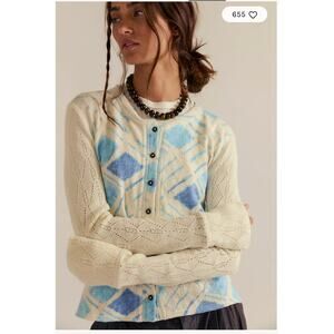 Free People We The Free Too Cool Cardi XS NEW